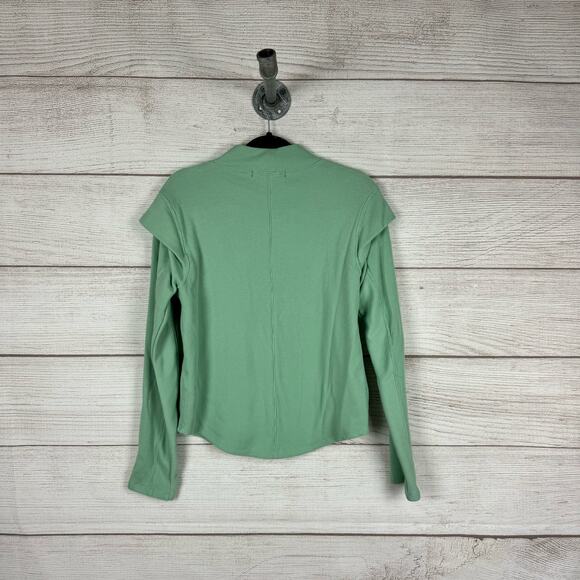 We The Free Green Long Sleeve Blouse - Picture 6 of 6